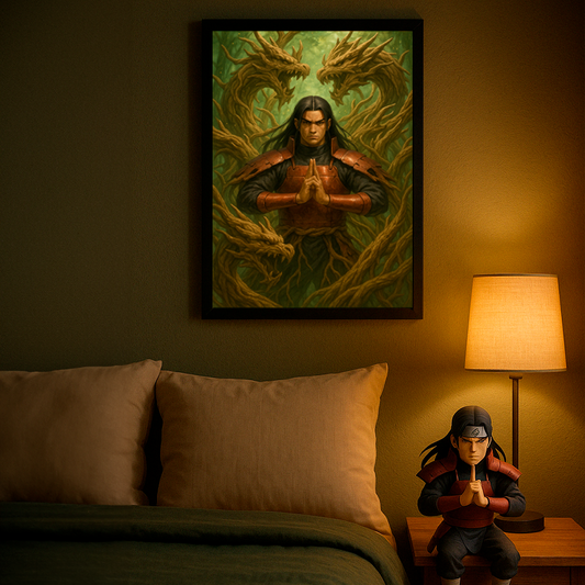 Quadro decorativo - Hashirama Senju A Majestade Mokuton